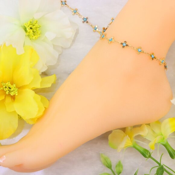 "Minimalist Anklet, Sleek & Modern Design, Women’s Fashion, YC110049-A - Picture 9 of 10